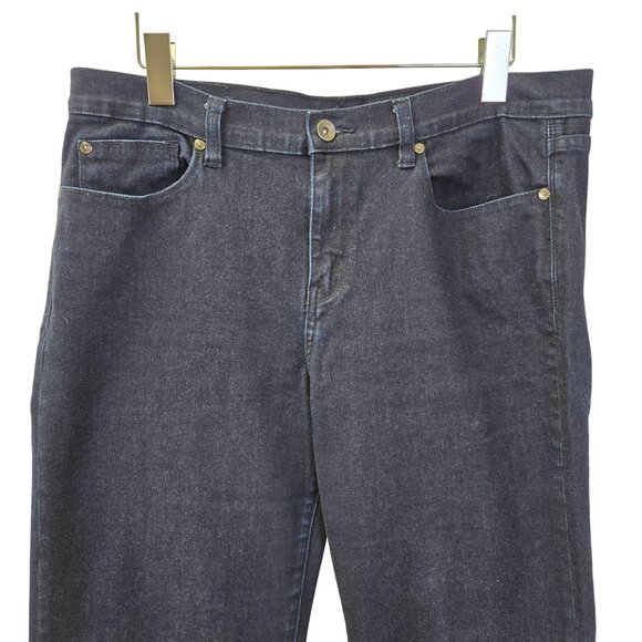 Calvin Klein Dark Wash Modern Bootcut Jeans Size 33 - Picture 4 of 6